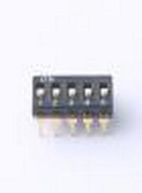 SMXH-05K-TP 拨码开关 间距2.54mm 5位拨码开关 插件 原装现货