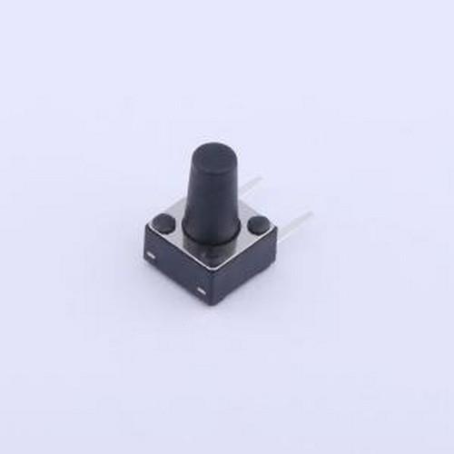 K2-1102DF-L4CW-01 轻触开关 6x6x9.5mm 两脚侧插开关 插件 原装