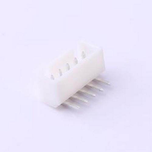 X8821WR-05SL-N0SN 线对板/线对线连接器 1x5P 间距:2.5mm 弯插