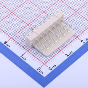HC-2510-8A 线对板/线对线连接器 2.54mm 1x8P 直插 1x8P 间距P=