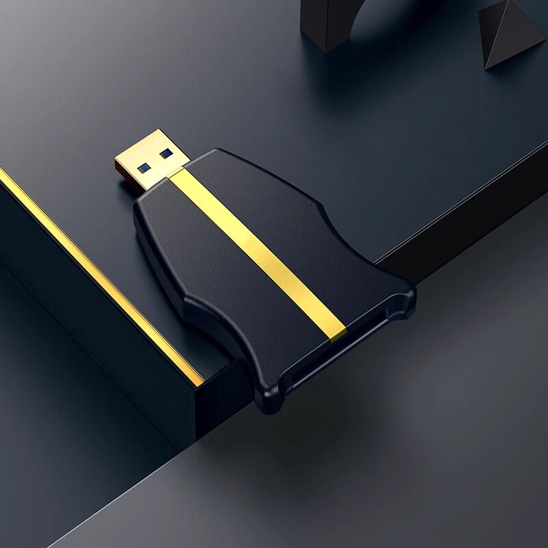 天硕（TOPSSD）专业级UHS-II双芯高速SD 读卡器 USB3.0相机内存卡