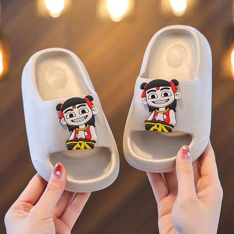 儿童拖鞋夏季EVA男童女童洗澡室内浴室宝宝居家防滑哪吒新款凉拖,童鞋/婴儿鞋/亲子鞋,儿童凉拖鞋,淘宝优惠券,粉丝福利购,淘宝优惠卷