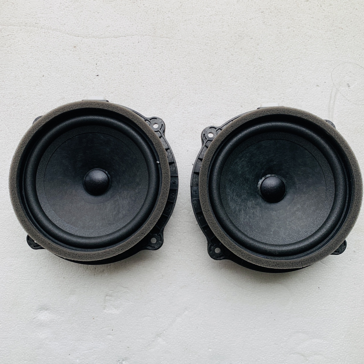 汽车音响喇叭改装升级莱斯康羊毛盆6.5寸中低音一对韩系车型无损
