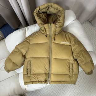 2025儿童男女童棉服中大童短款连帽棉外套 童装保暖上衣韩版加厚