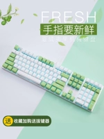 达尔优 EK815 Оригинальный газовый лес версия Wired E -Sports Game Механическая клавиатура зеленый вал чай Красный вал ноутбук