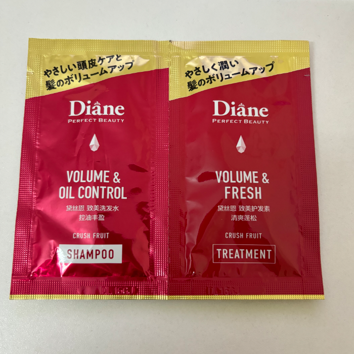 日本Moist Diane黛丝恩洗发水小样致美洗护旅行出差小包便携袋装