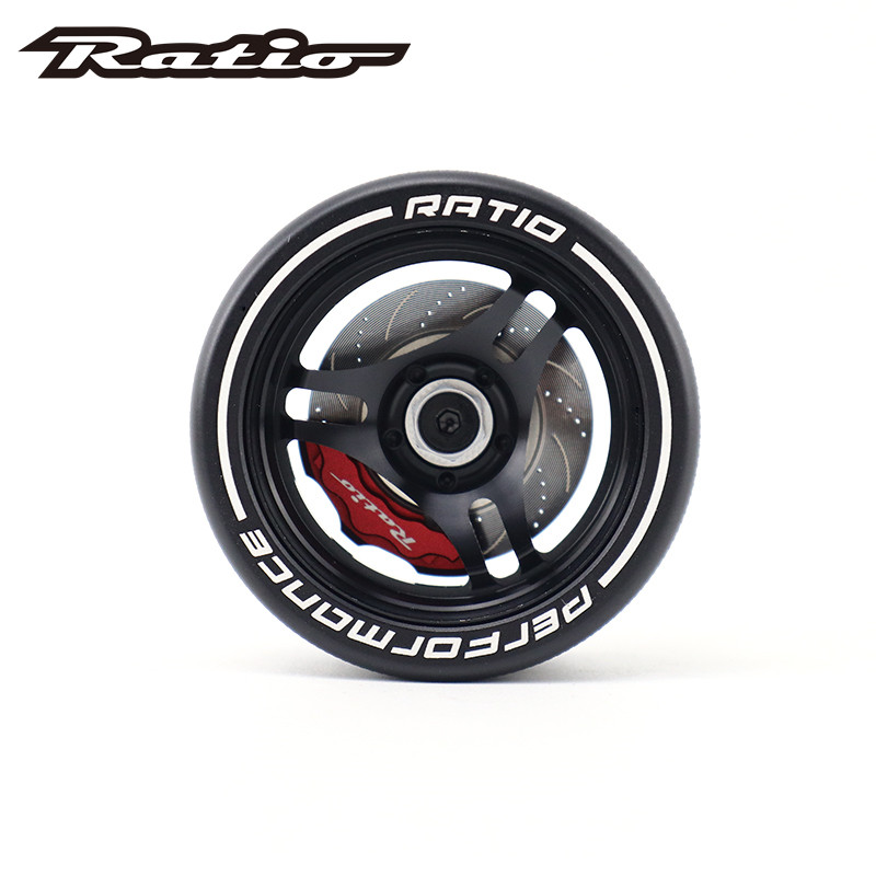 비율 총 유형 RC 원격 제어 금속 핸드 휠 SANWA NB4 7PX X9 방향 휠 수정 휠 허브 장식