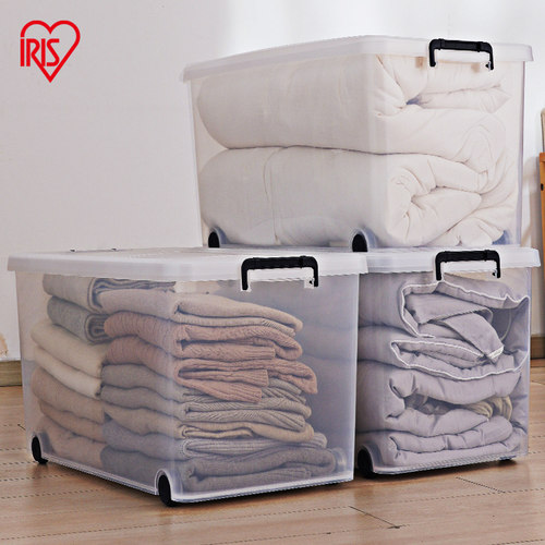 透明特大号儿童有盖爱丽丝收纳盒