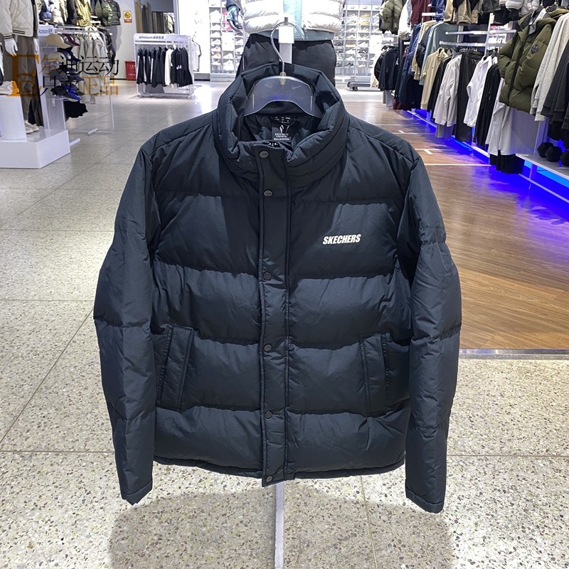 斯凯奇男2025新款运动保暖休闲外套立领羽绒服L424M198-L423M176,运动服/休闲服装,运动羽绒服,淘宝优惠券,粉丝福利购,淘宝优惠卷