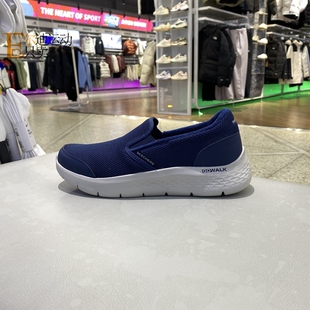 Skechers/斯凯奇男鞋新低帮健身训练运动一脚穿加绒休闲鞋216331