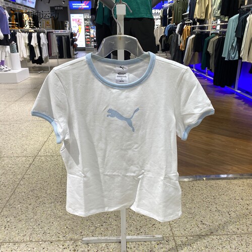Puma/彪马女圆领短袖T恤