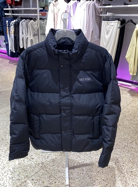 Skechers/斯凯奇男女新款情侣运动休闲立领羽绒服L324U105-0046