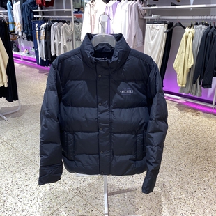 0046 情侣运动休闲立领羽绒服L324U105 Skechers 斯凯奇男女新款