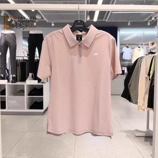 P325W097 Skechers 斯凯奇女新款 运动休闲透气速干短袖 POLO衫