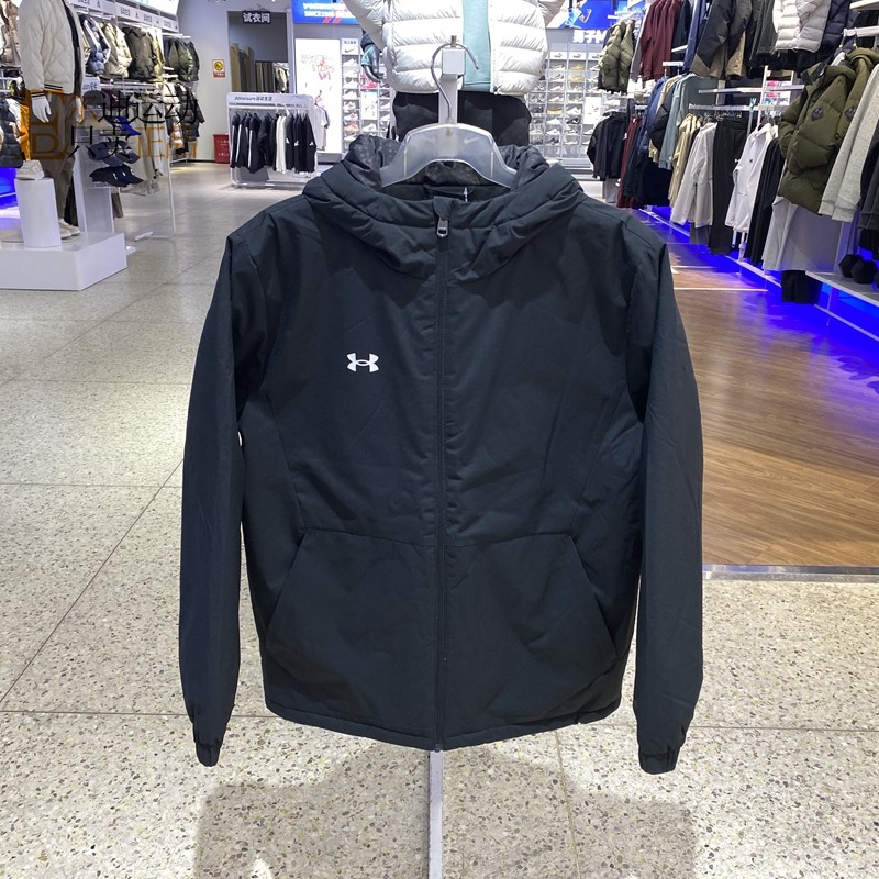 UA安德玛男款新款休闲棉服运动加厚棉袄保暖外套夹克22600902-408