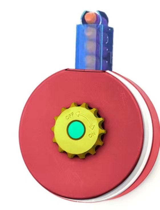 精击slr锦明8代9代大容量弹鼓司马m4弹夹司骏通用软弹马盖普弹鼓