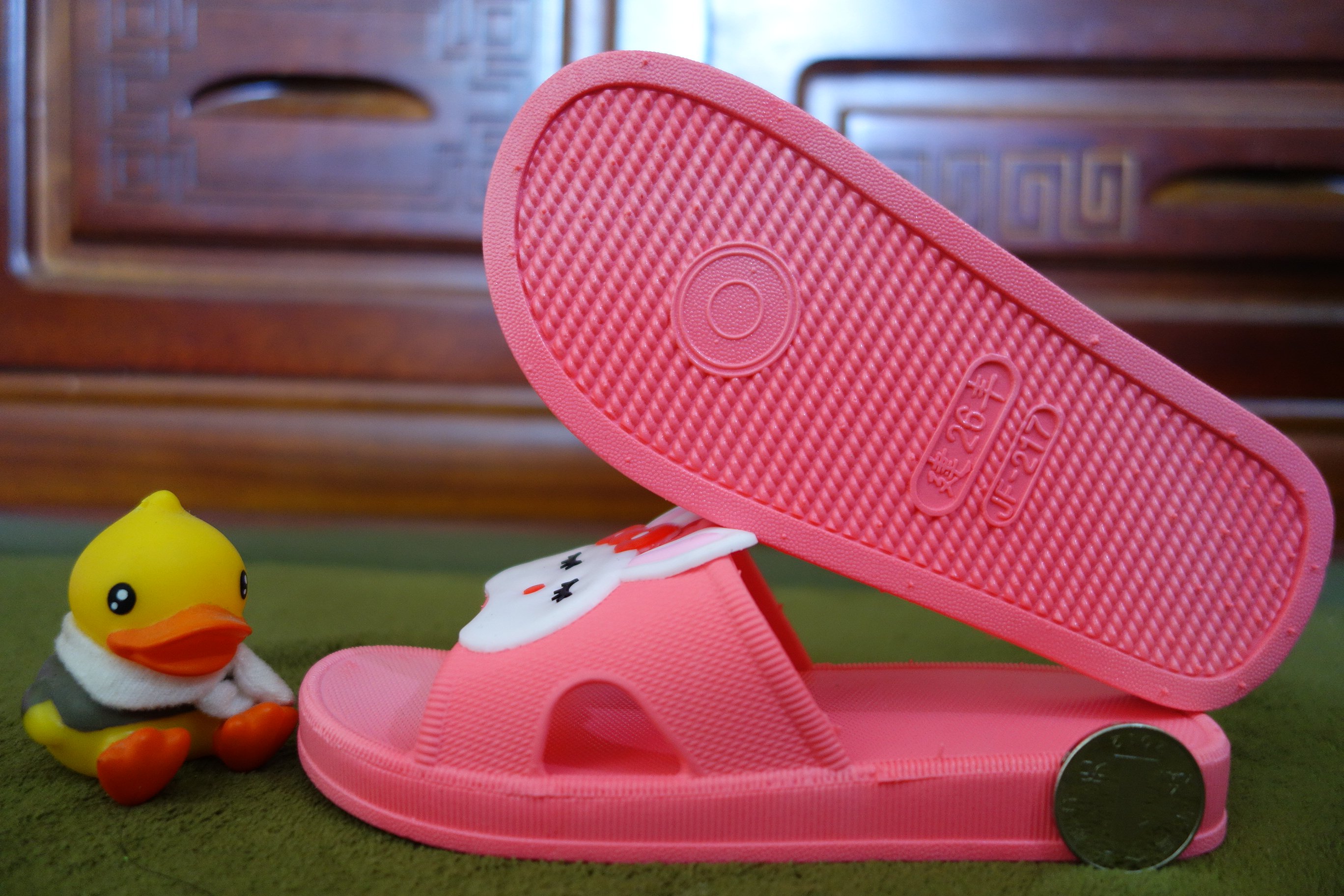 Chaussons enfants en autre pour été - semelle caoutchouc Wear - Ref 1028225 Image 3