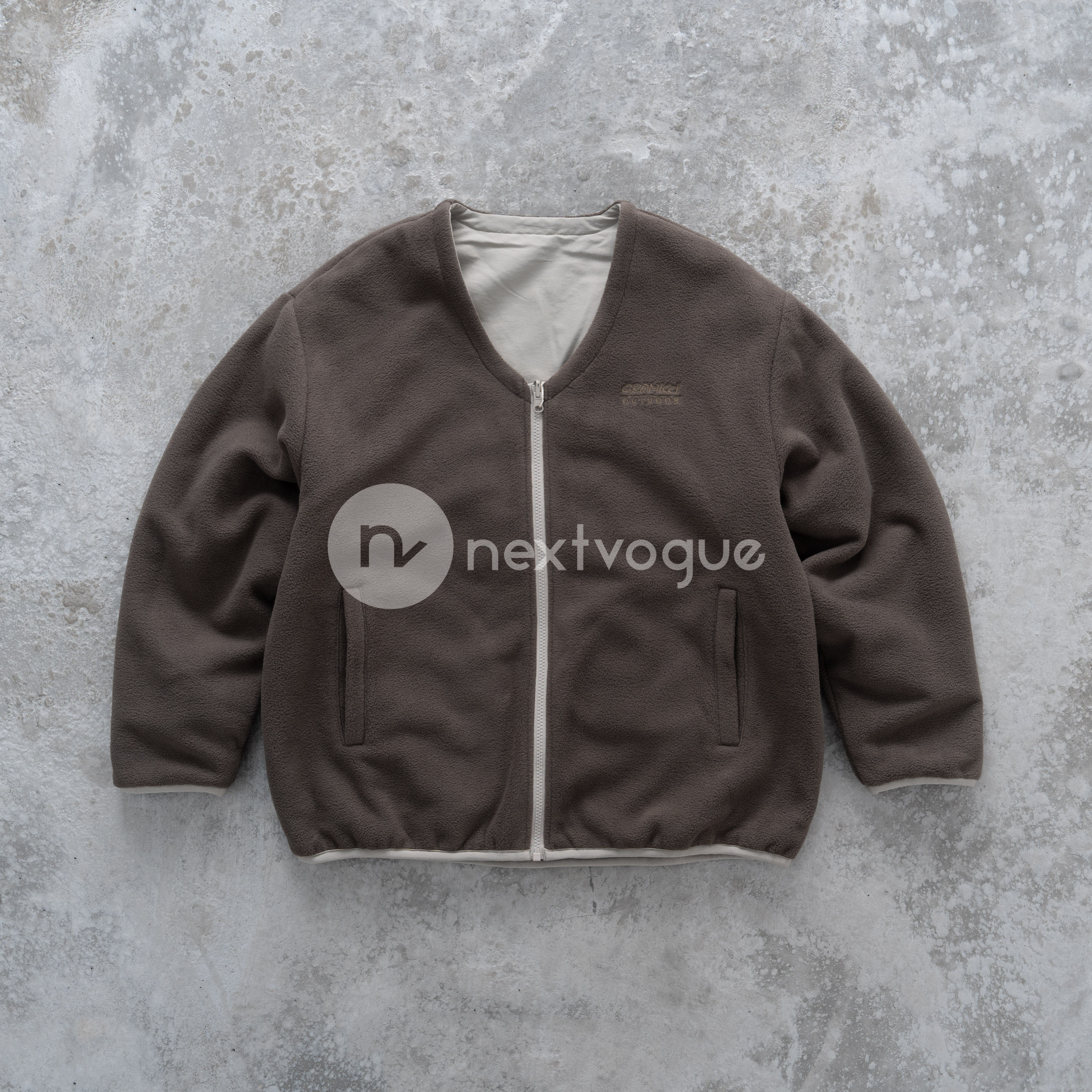 【NextVogue】 GRAMICCI REVERSIBLE FLEECE双面拉绒防水尼龙内胆