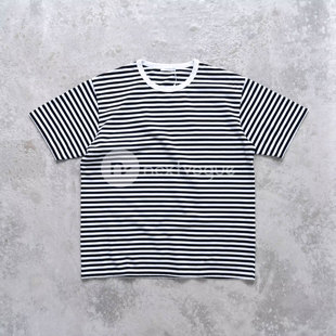 【NextVogue】nanamica COOLMAX Stripe Jersey日本制条纹短袖T恤