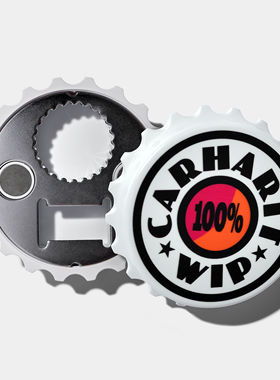 【NextVogue】carhartt wip Bottle Cap Opener 磁吸开瓶器033323