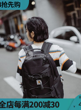 【NextVogue】carhartt wip kickflip backpack 双肩包书包滑板包