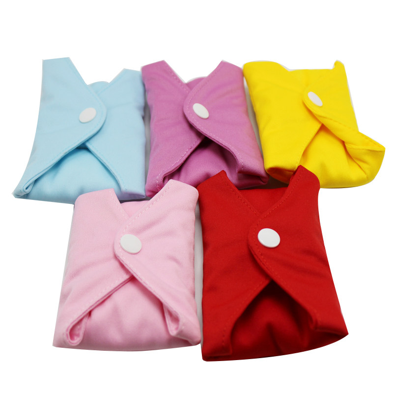 5片可洗环保卫生姨妈巾日用防水防漏舒适布垫竹纤维 Menstrual pa