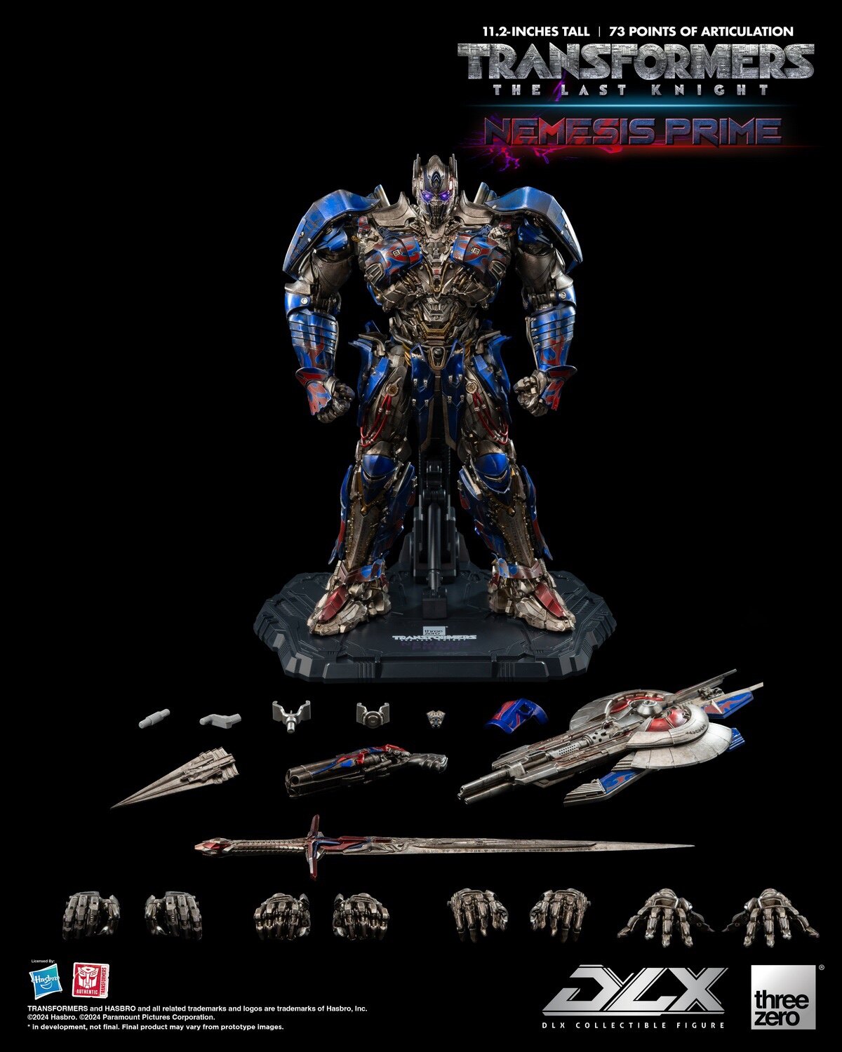 3a threezero dlx暗黑擎天柱变形金刚:最后的骑士合金可动模型