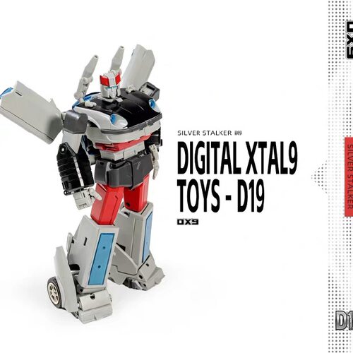 DX9-TOYS D19 银狩 银霹雳 变形玩具 MP比例模型