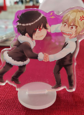 授权代售 静临 亚克力 立牌 摆件 七彩 镜面镭射立牌