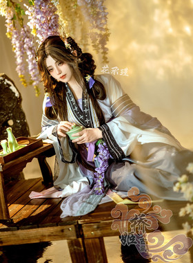 琢玉撷珠 小乔 cos 代号鸢 配饰 发饰 古风 乙女 江东 密探 头饰