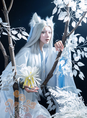 琢玉撷珠 拈花一梦 齐司礼 光与夜之恋 手游  狐狸 cos 耳饰 流苏