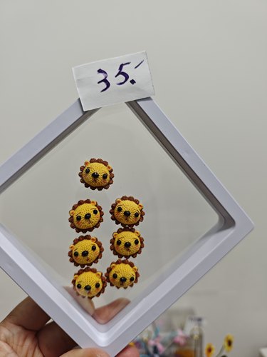 成品 狮子 微钩 80 号蕾丝 挂件 手机链 气球