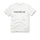 吉尔丹男女直筒宽松t恤圆领纯棉短袖 音乐节 COLDPLAY酷玩乐队
