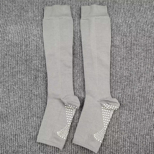 瑜伽袜子女四季居家室内压力小腿袜防滑露脚趾普拉提健身袜女纯棉