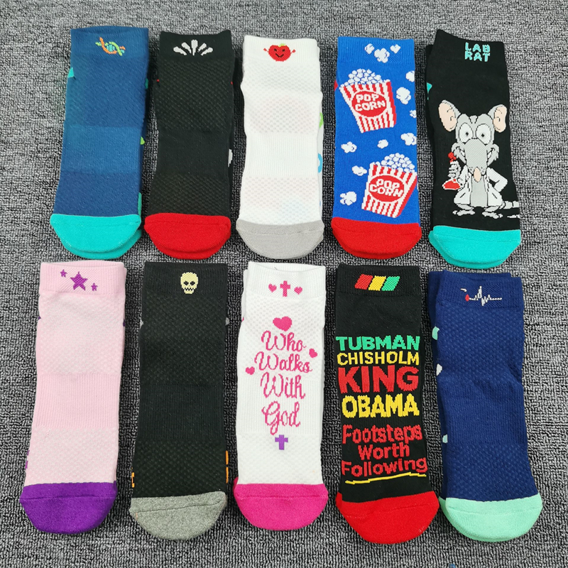 短筒网眼毛巾底外贸单纯棉袜透气