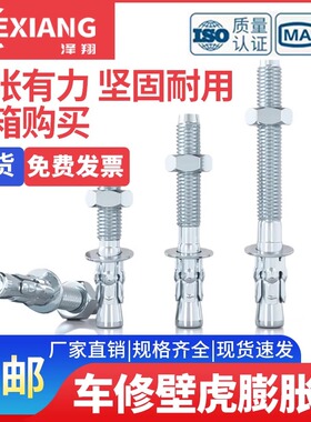 直销车修壁虎膨胀螺丝 重型拉爆电梯专用膨胀螺栓M8M10M12x100M20