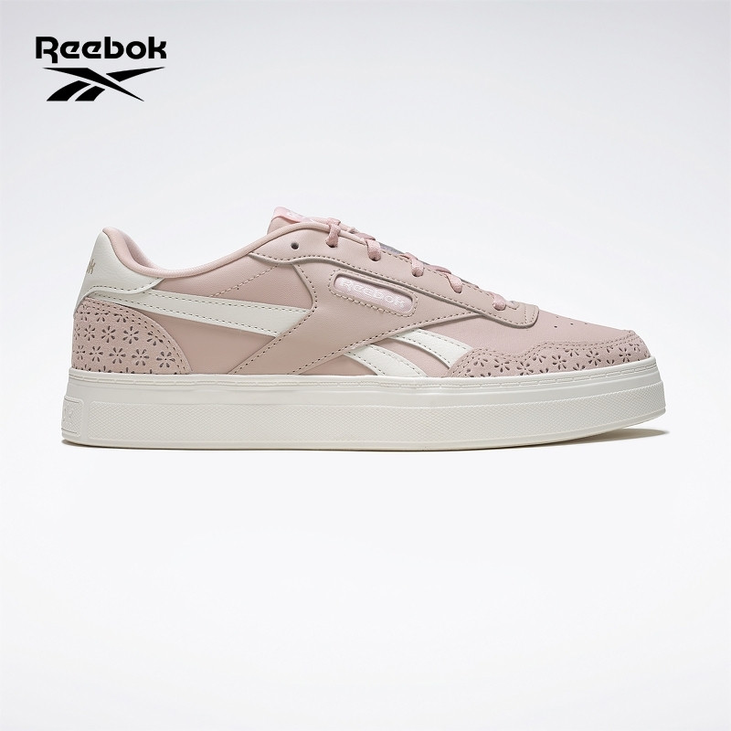 Reebok锐步官方26新品女款COURT ADVANCE撞色时尚休闲复古板鞋