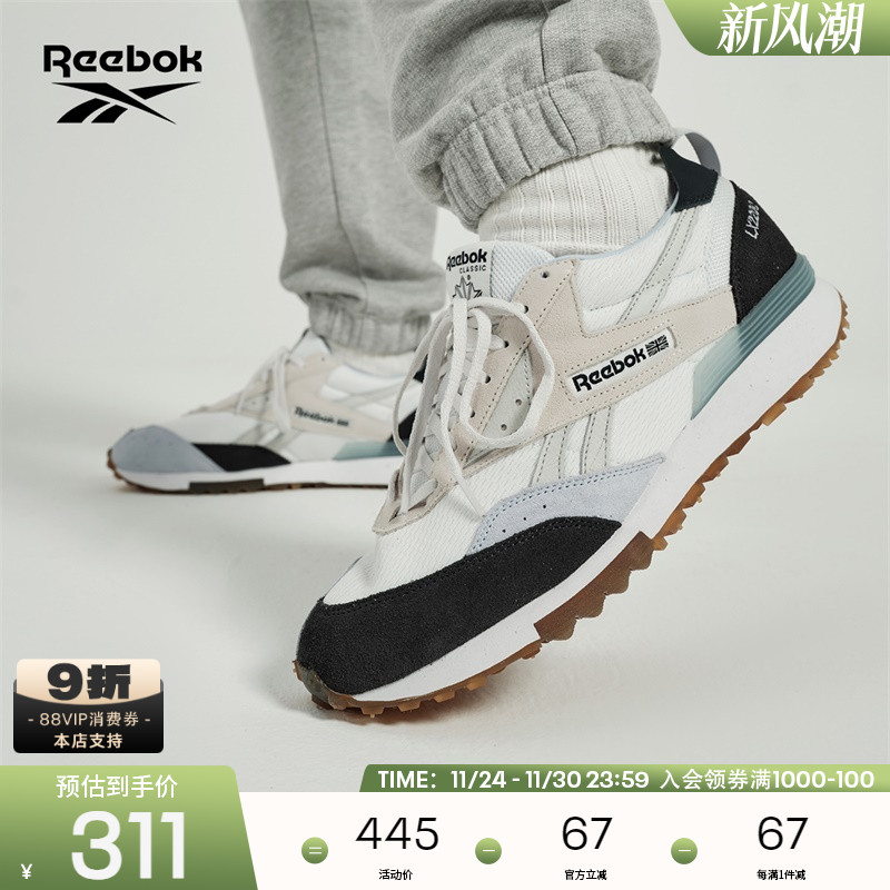 美式复古复古跑鞋reebok男女系带
