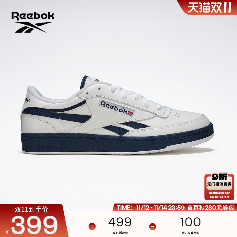 锐步男女同款休闲复古板鞋