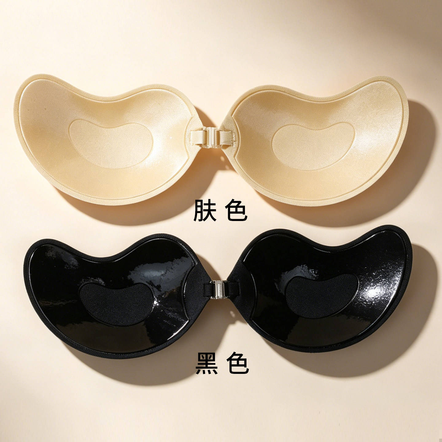 夏季透气无痕聚拢防走光芒果乳贴