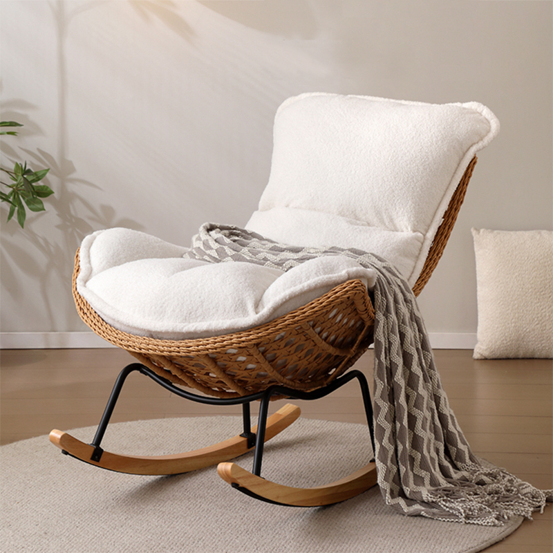 摇椅躺椅懒人沙发大人休闲阳台藤编沙发椅家用客厅网红户外摇摇椅