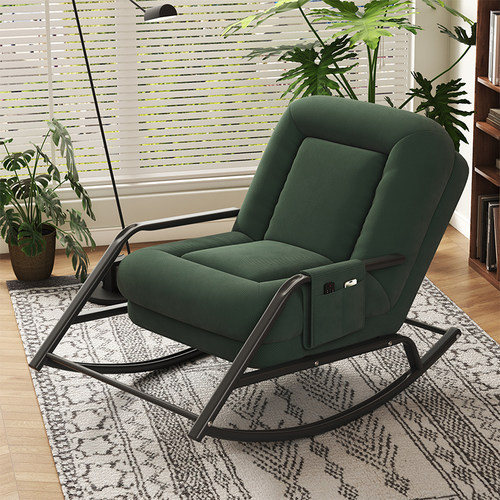 摇椅大人躺椅阳台客厅家用休闲椅可躺可睡懒人沙发单人新款摇摇椅