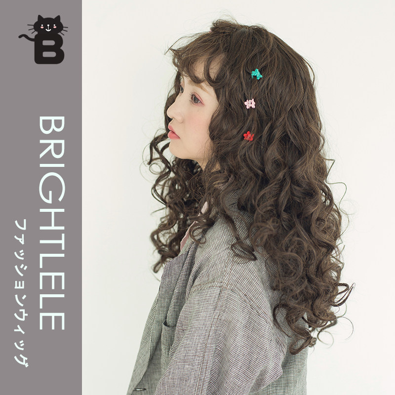 羊毛卷假发可爱蓬松韩式泡面卷泰迪卷假发网红 lolita假发