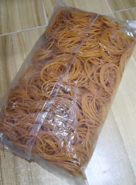 手机维修换屏后盖捆扎高弹力黄色橡皮筋整理收纳弹力4cm胶圈耐用