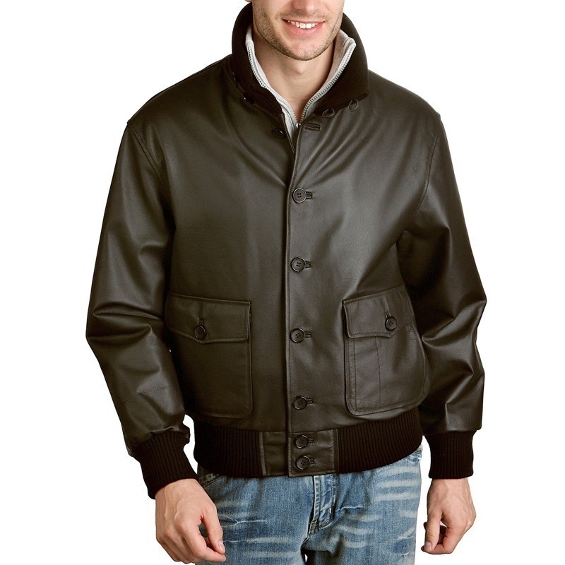 二战美君空军飞行经典真皮皮衣