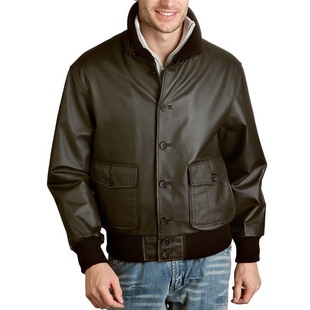 男士真皮皮衣二战空军飞行夹克A1经典