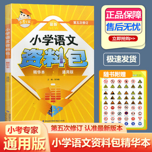 小考专家小学语文资料包全国通用新课标第五次修订精华本 三四五六年级小升初知识大集结辅导资料书名校冲刺系统总复习大全工具书