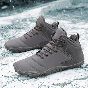 跨境新款棉鞋男女舒适保暖棉靴加绒加厚雪地靴情侣休闲棉鞋