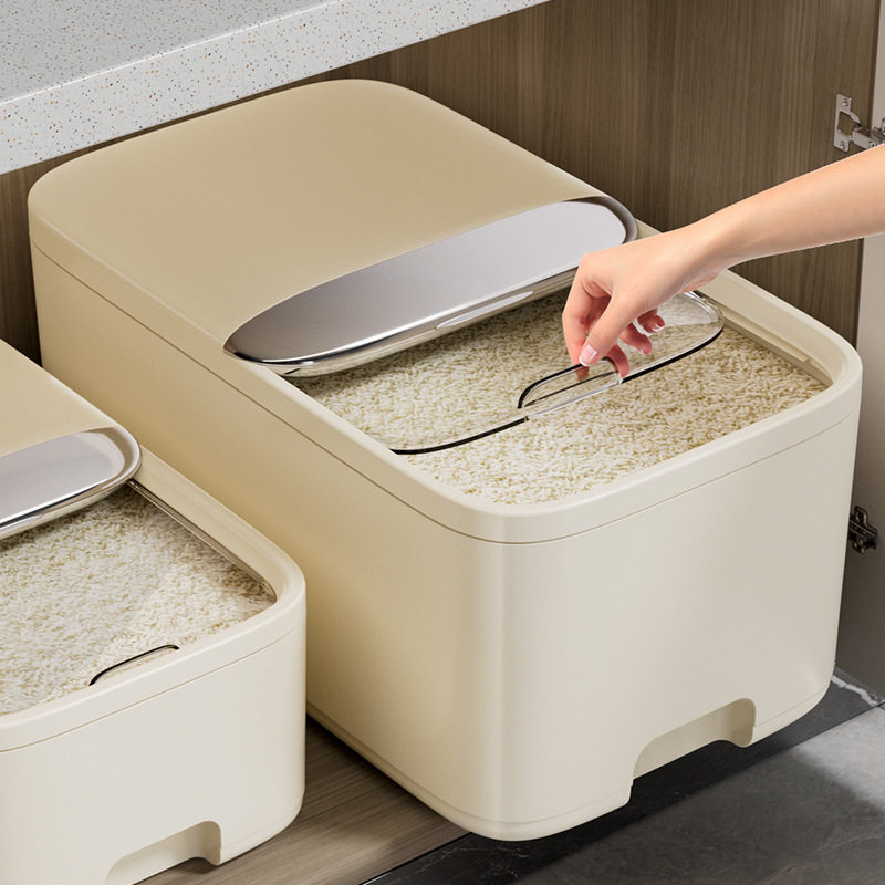 橱柜米桶家用30斤防虫防潮密封储存罐大米收纳盒米面容器米缸米箱,厨房/烹饪用具,米桶/米缸,淘宝优惠券,粉丝福利购,淘宝优惠卷