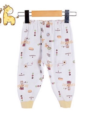 童泰婴儿打底裤纯棉宝宝裤子单裤男童女童秋裤春秋季居家服装3-6